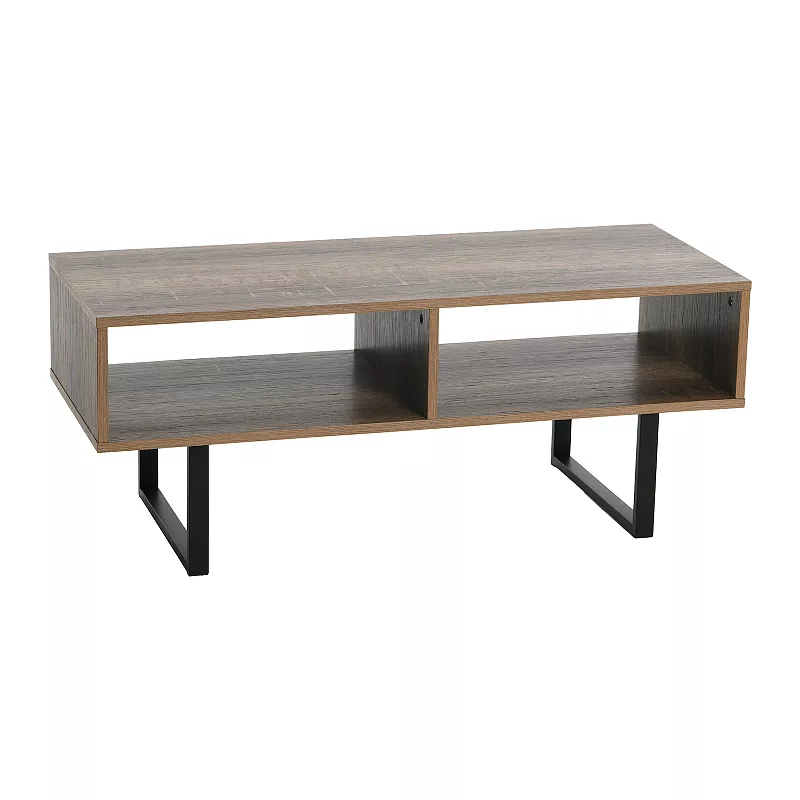 Household Essentials 2-Compartment Coffee Table