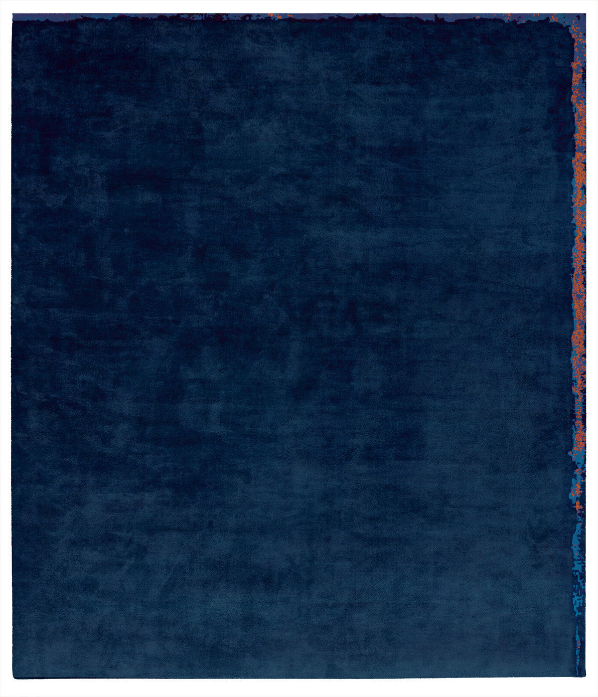 Dijon Nester Hand Knotted Rug in Dark Blue design by Second Studio