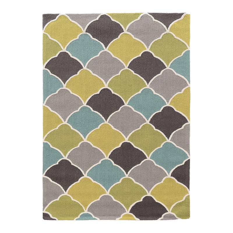 Linon Trio Tiles Rug