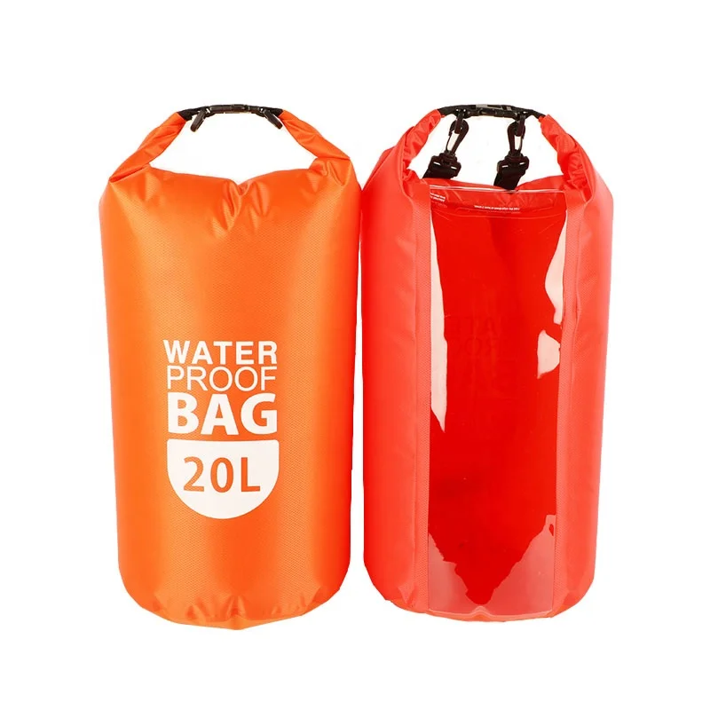 Custom Lightweight Roll Top Waterproof Dry Bag Pvc Sack Storage Pack Beach Gear Dry Bag For Camping Hiking Drafting