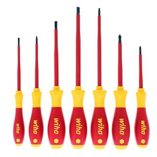 Wiha 7-Piece Insulated SoftFinish Screwdriver Set 32097