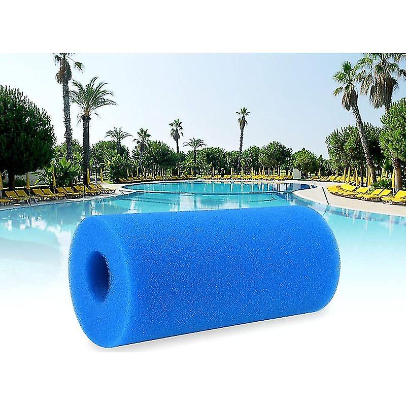 4 Pieces Swimming Pool Filter， Swimming Pool Filter Foam Sponge， Foam Pool Filter， Filter Sponge， Swimming Pool Filter Reusable Washable Pool Filter F