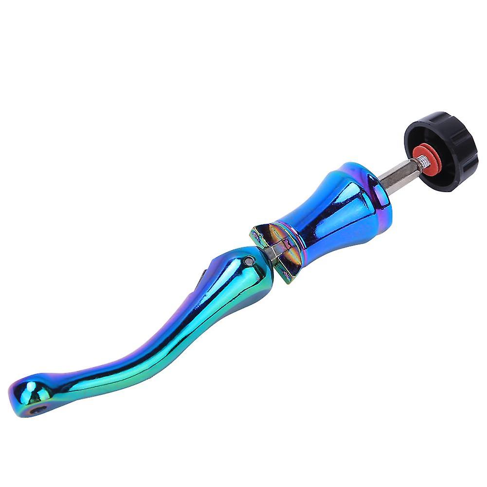 Metal Colorful Oxidation Resistant Fishing Wheel Reel Modification Folding Rocker Arm Accessory(M )