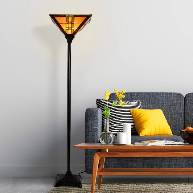  Style Floor Lamp includes Led Light Bulb Trademark Global