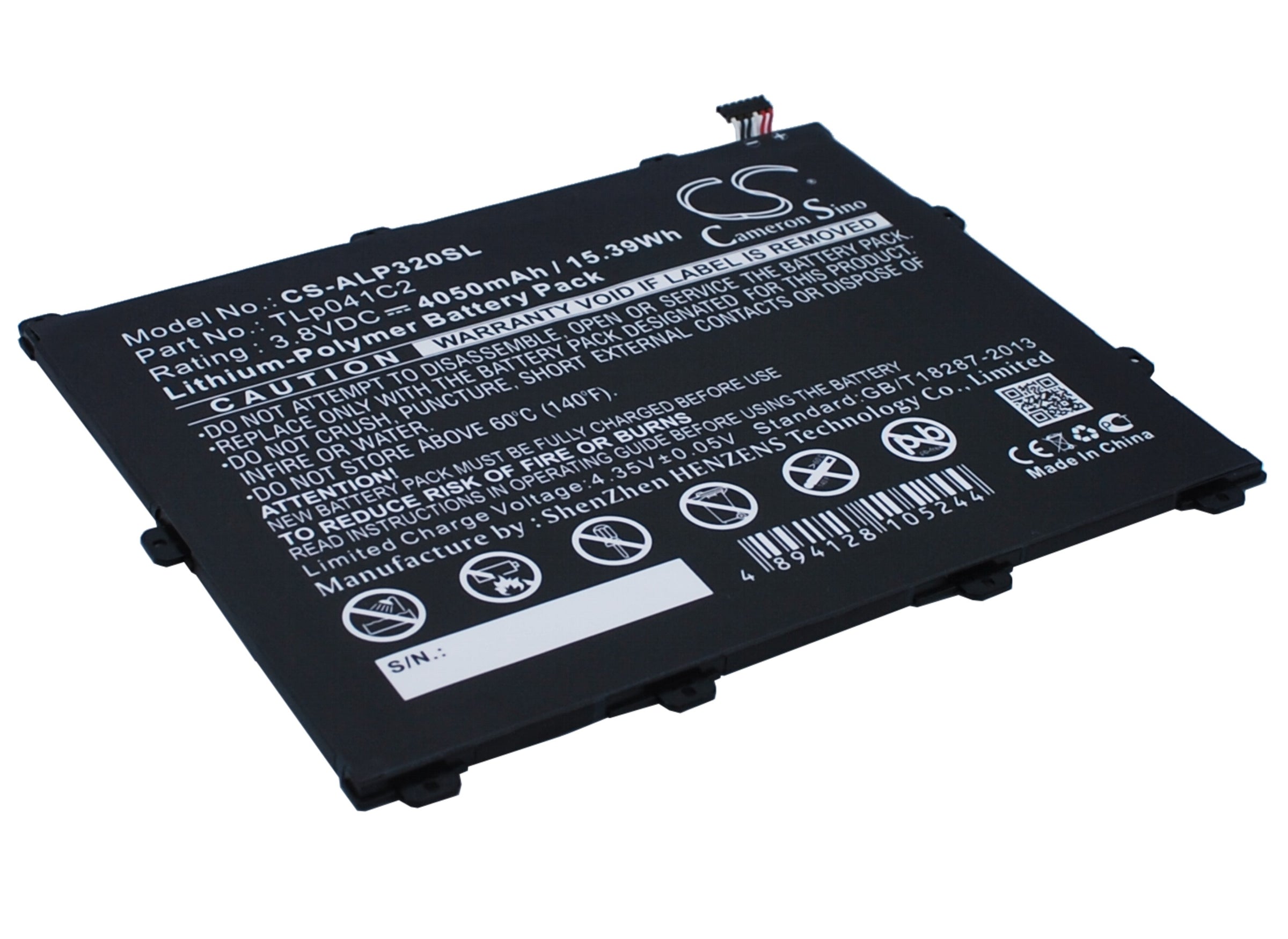 Alcatel One Touch Hero 8 One Touch POP 8 OT9020A Replacement Battery BatteryClerkcom Tablet