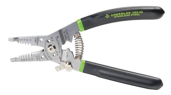 Greenlee 1955 SS Ss Wire Stripper Pro (10 18Awg)(1...