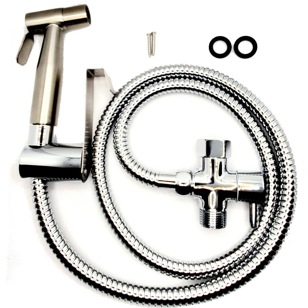 Aim to Wash! Stainless Steel Handheld Bidet Sprayer 23-6454