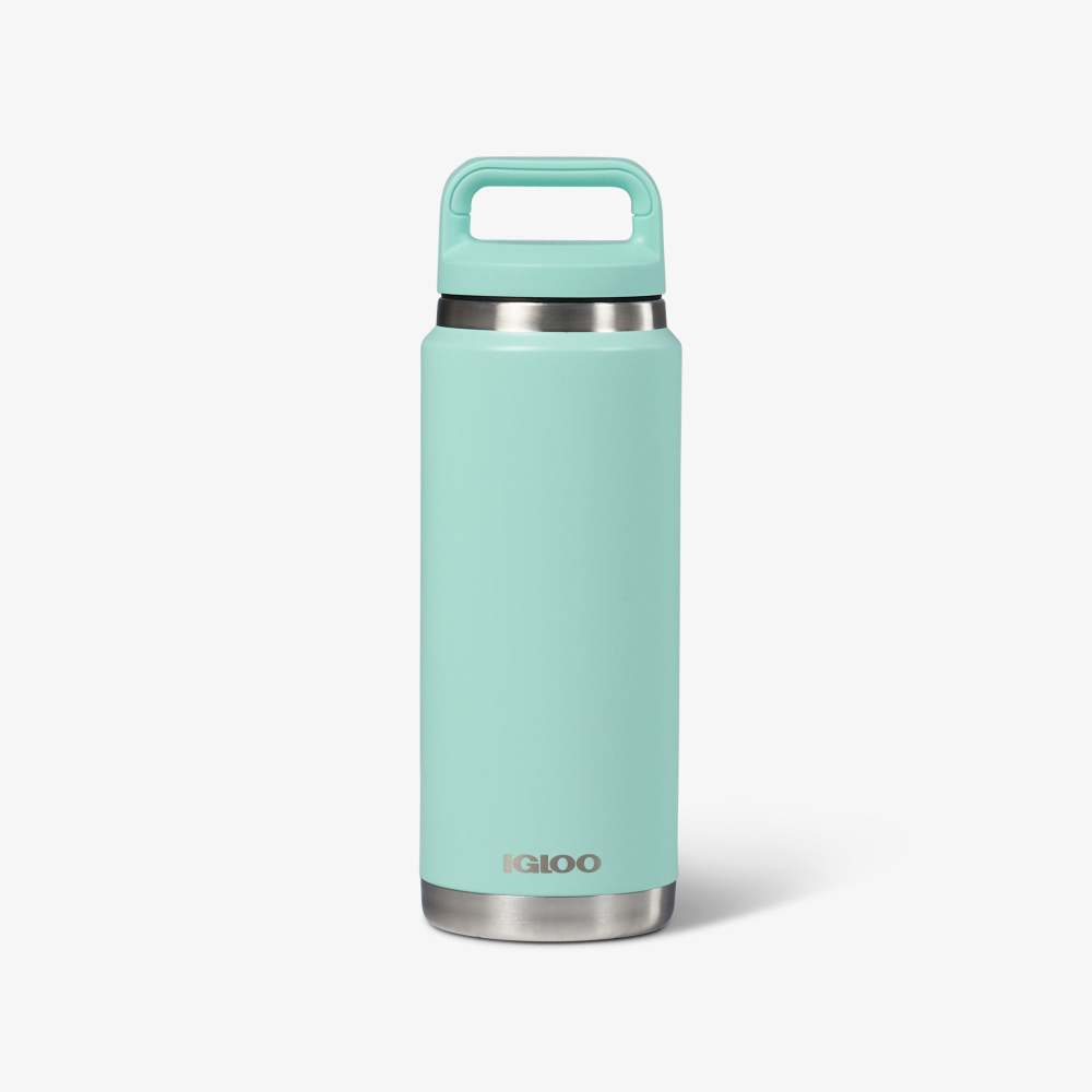 Igloo Bottle Reusable Hot/Cold Stainless Steel Seafoam 26oz ;