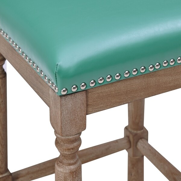 Ernie Bonded Leather Counter Stool