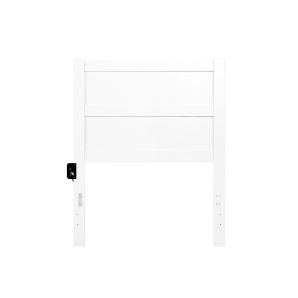 NoHo Twin Headboard in White - - 35356592