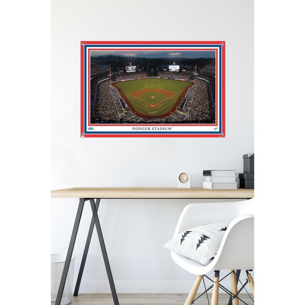 Trends International Mlb Los Angeles Dodgers Dodger Stadium 22 Unframed Wall Poster Prints