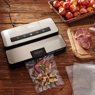 LEM Stainless Steel Vacuum Sealer with Bag Cutter and Holder 1393