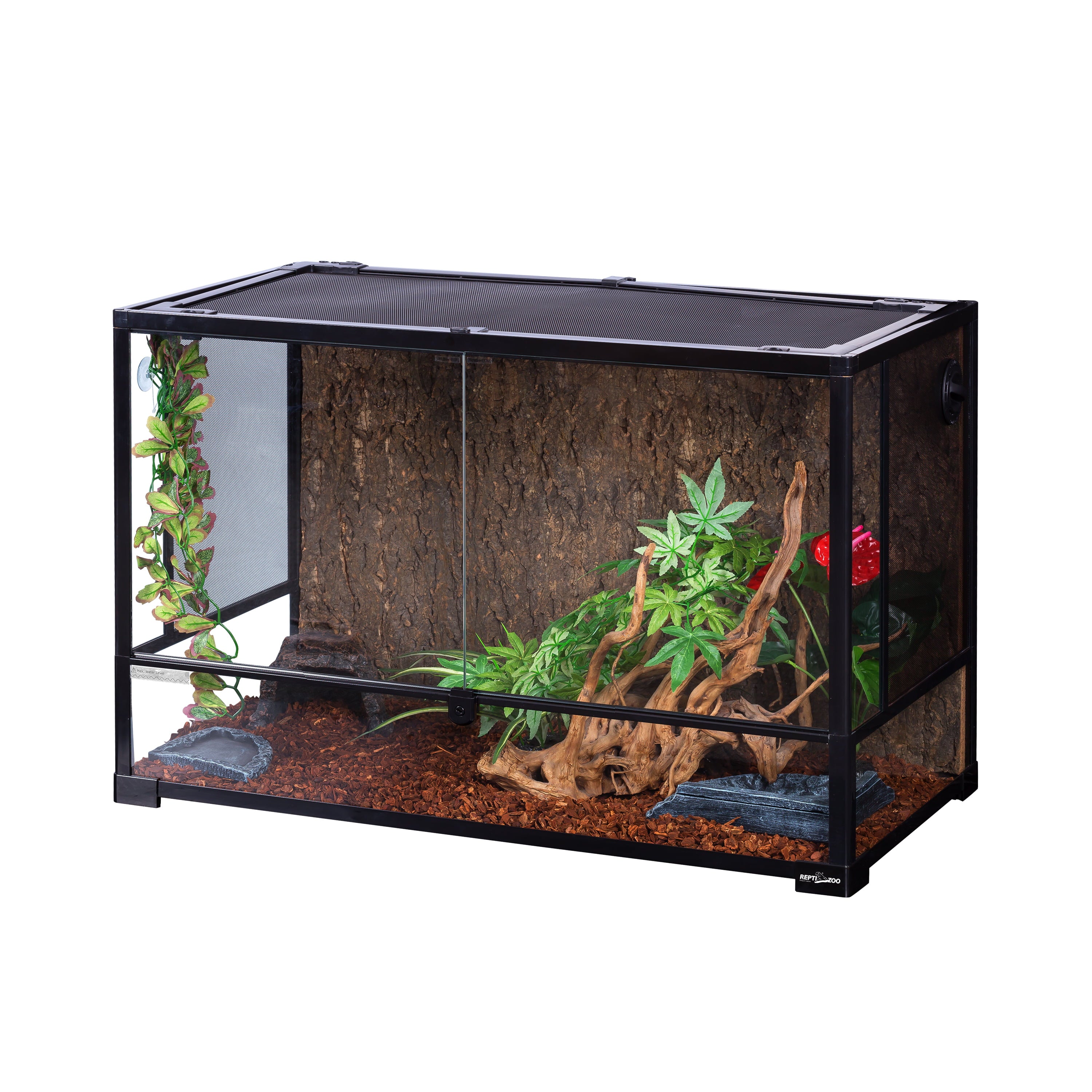 REPTI ZOO 67-gallon Air Fresh Reptile Glass Terrarium