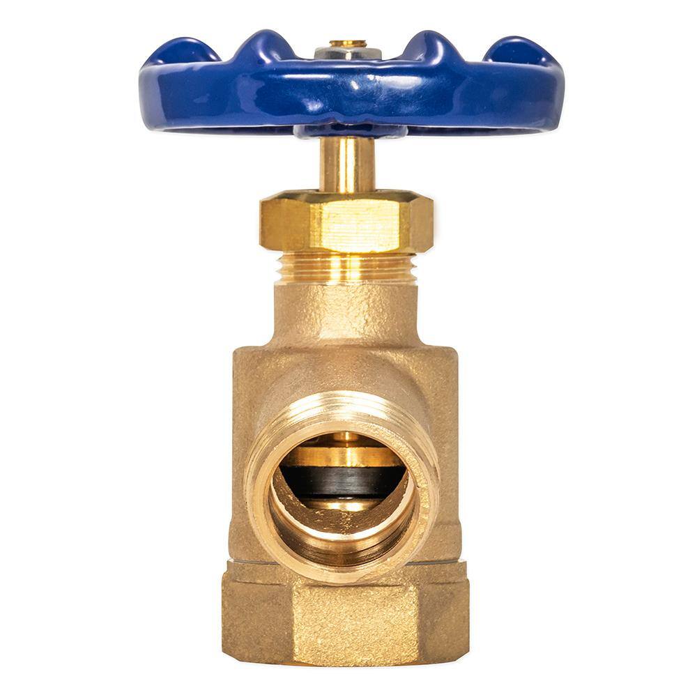 EZ-FLO 34 in. FIP Brass Bent Nose Garden Valve 20253