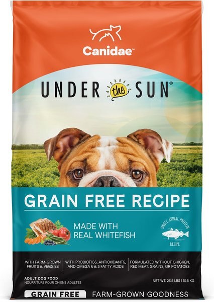 CANIDAE Under the Sun Grain-Free Adult Whitefish Recipe Dry Dog Food