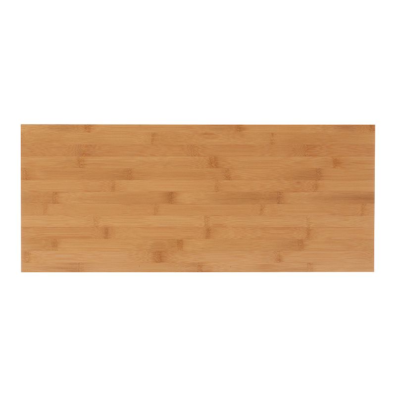 Linon Bracken Bamboo 2-Door Floor Storage Cabinet