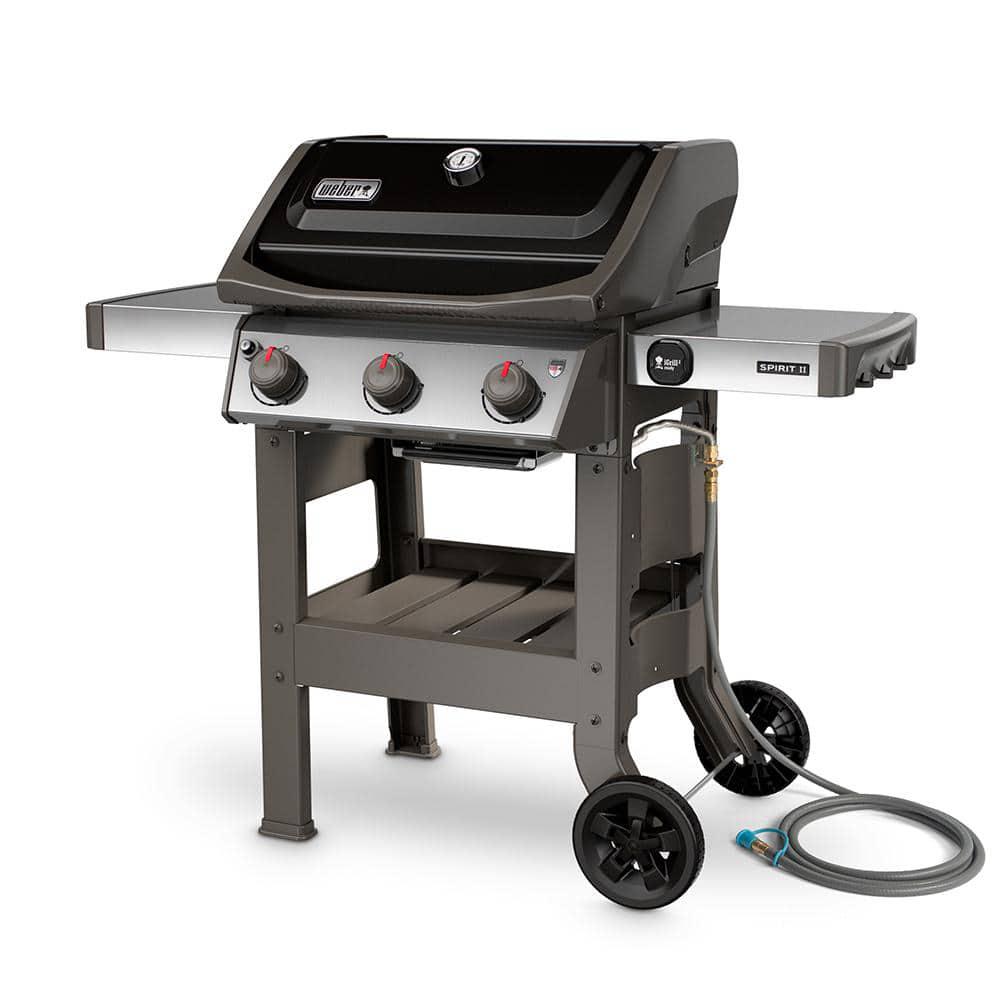 Weber Spirit II E310 3Burner Natural Gas Grill in Black