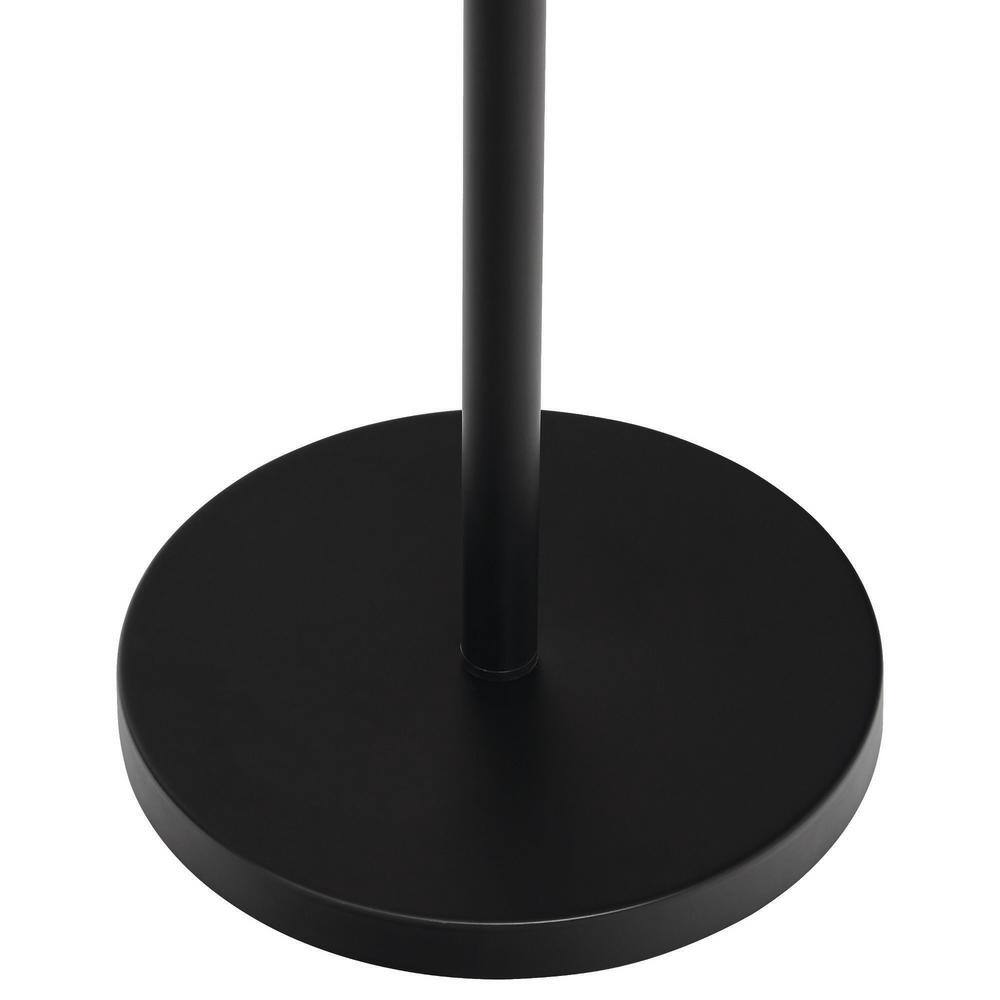 Hampton Bay 71.65 in. Black LED Floor Lamp AL53547BK