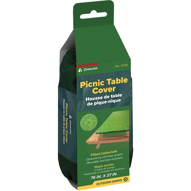 Coghlan x27 s Picnic Table Cover Green