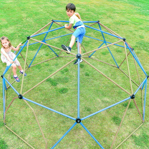 Kids Climbing Dome Tower   12 ft Jungle Gym Geomet...