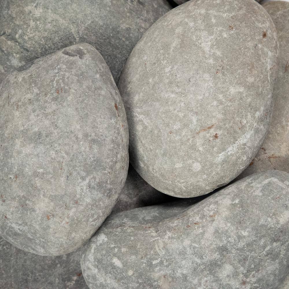 MSI Nile Gray (7 in. to 14 in.) Natural Boulder Rock (3 piecesCovers 0.65 cu. ft.) NILGRYBOULDER-B