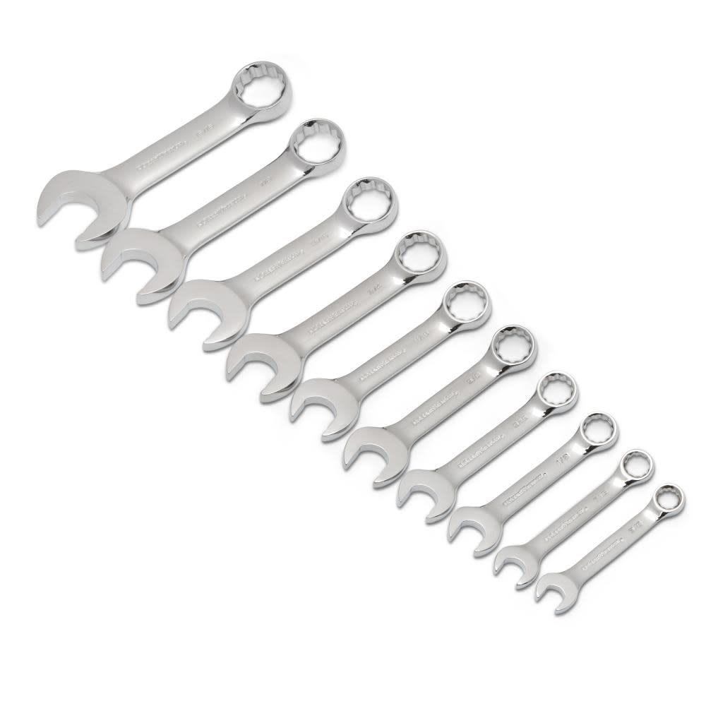 GEARWRENCH 10Pc Stubby SAE Combination Wrench set 81905 from GEARWRENCH