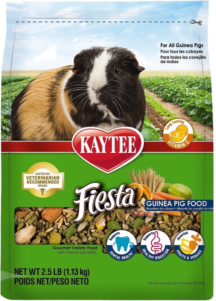 Kaytee Fiesta Gourmet Variety Diet Guinea Pig Food