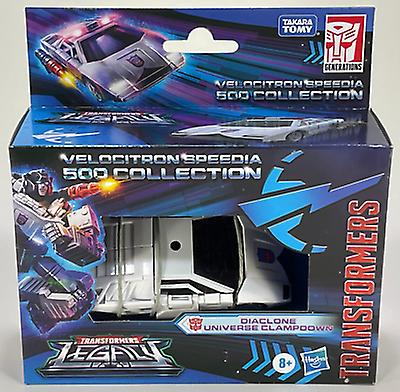 Transformers legacy: velocitron speedia 500 collection - diaclone universe clampdown