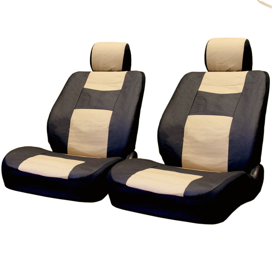 2001 2002 2003 2004 2005 2006 2007 2008 2009 2010 Yupbizauto Universal Size Synthetic Leather Seat Cover Set  For Toyota Camry