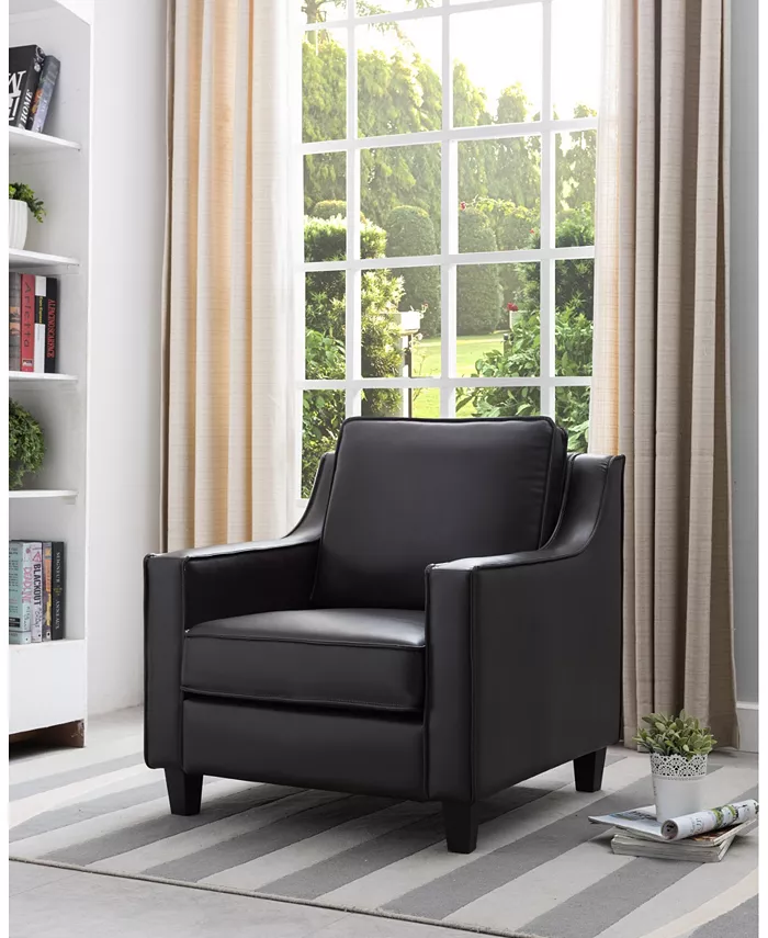 Furniture of America CLOSEOUT Irene Contemporary Accent Chair