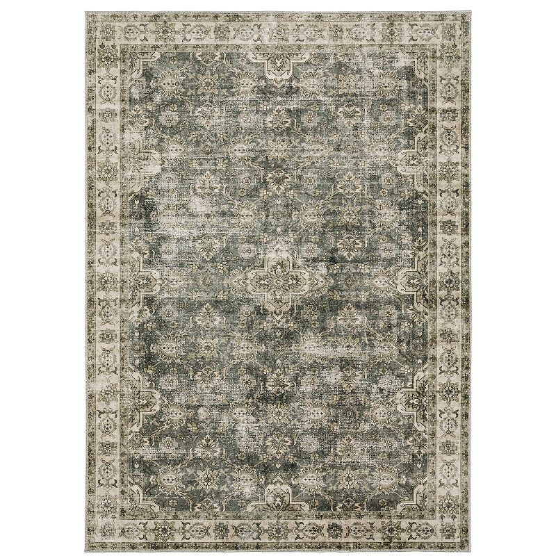 StyleHaven Marissa Washable Vintage Ornate Area Rug