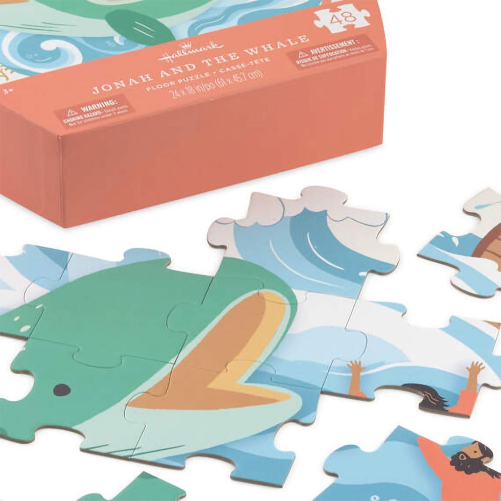 Hallmark  Jonah and the Whale 48-Piece Floor Puzzle