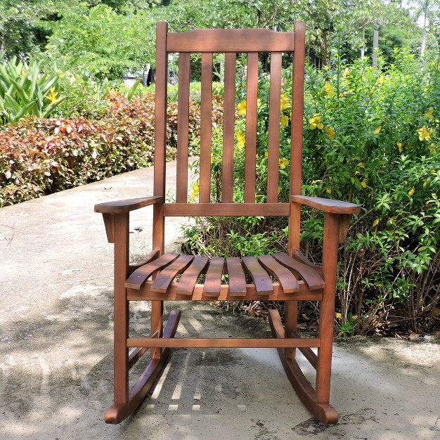 Traditional Rocking Chair Oil Based Stain Merry Products