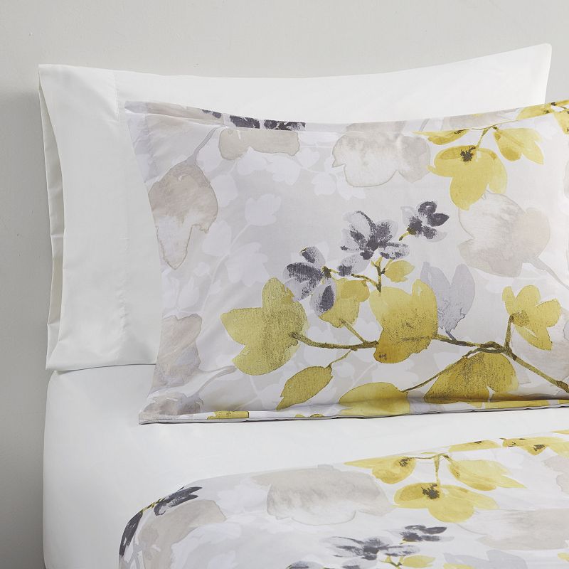 Madison Park Essentials Jeanie Modern Floral Comforter Set with Sheets