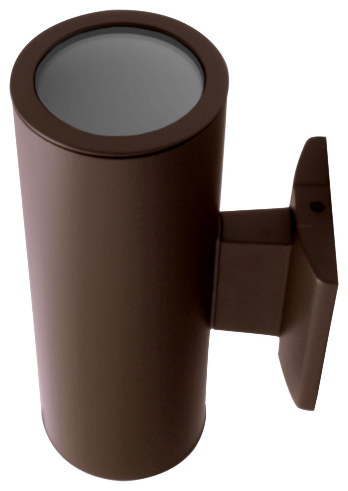 NICOR 12 inch Outdoor Cylinder Wall Sconce   Modern   Outdoor Wall Lights And Sconces   by NICOR Lighting  Houzz