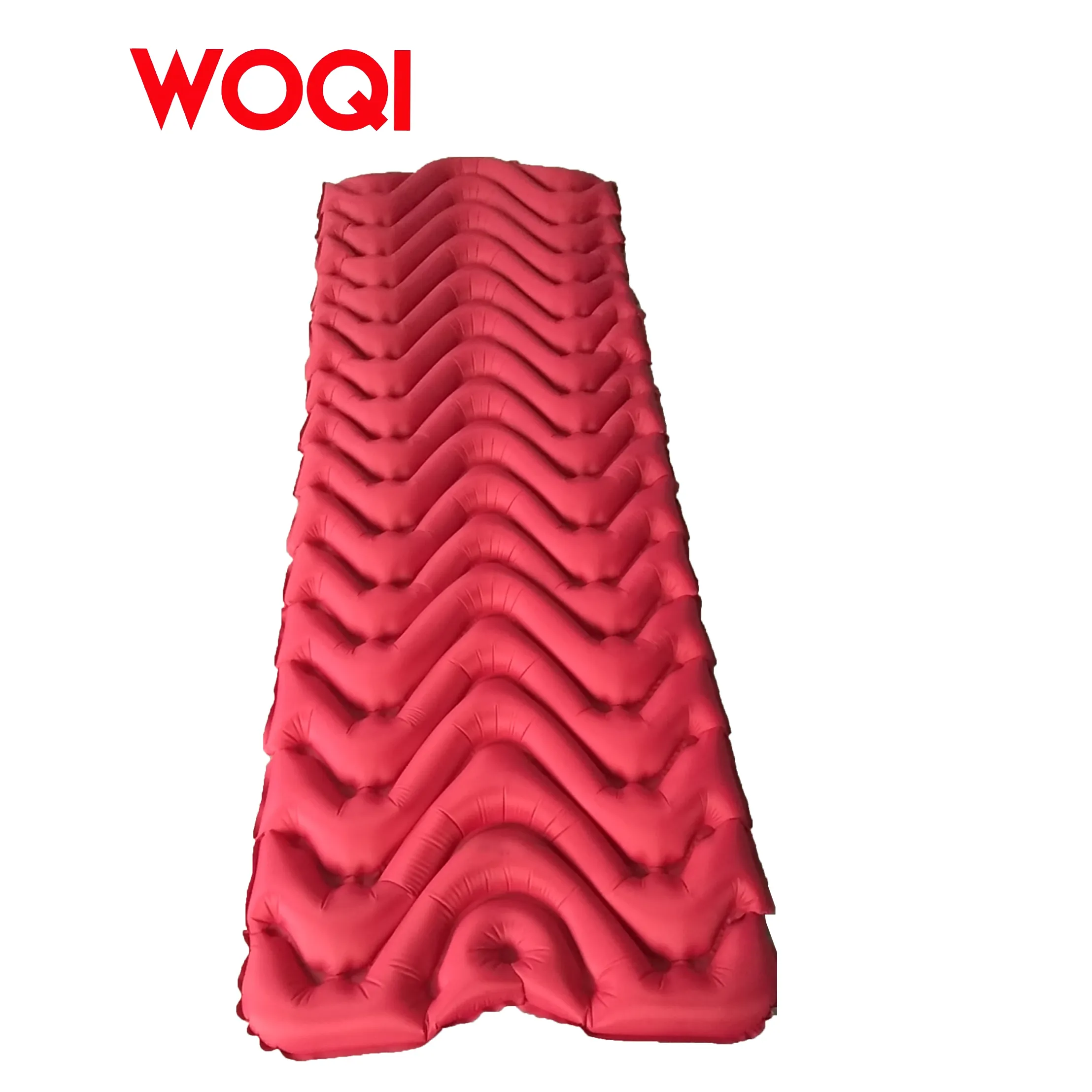 WOQI outdoor camping gear 40D Nylon with TUP coating 200*70cm Air pad Inflatable Mattress Compact easy carry inflatable pad