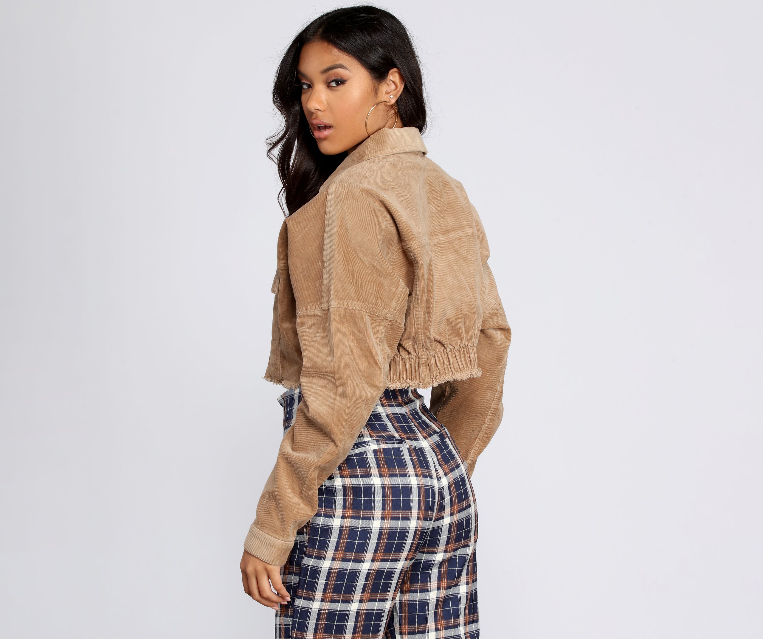 Buttoned Up Corduroy Jacket