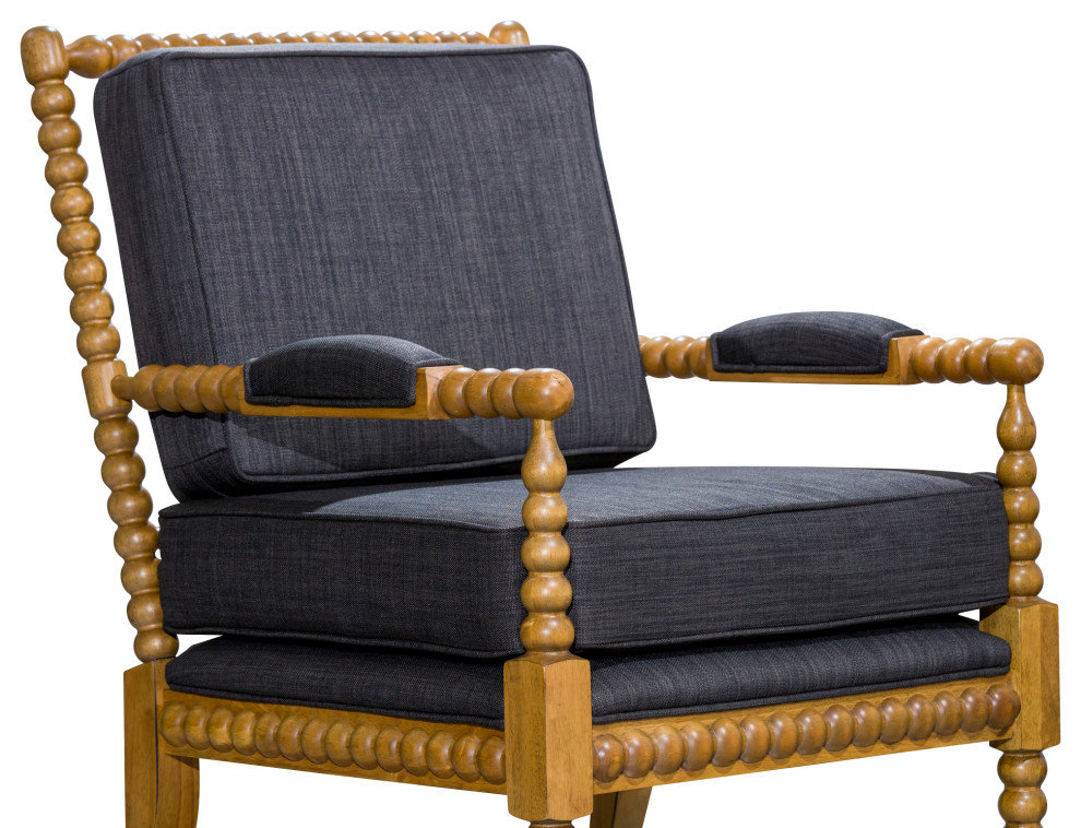 DTY Indoor Living Silverthorne Spindle Chair   Traditional   Armchairs And Accent Chairs   by DTYStore  Houzz