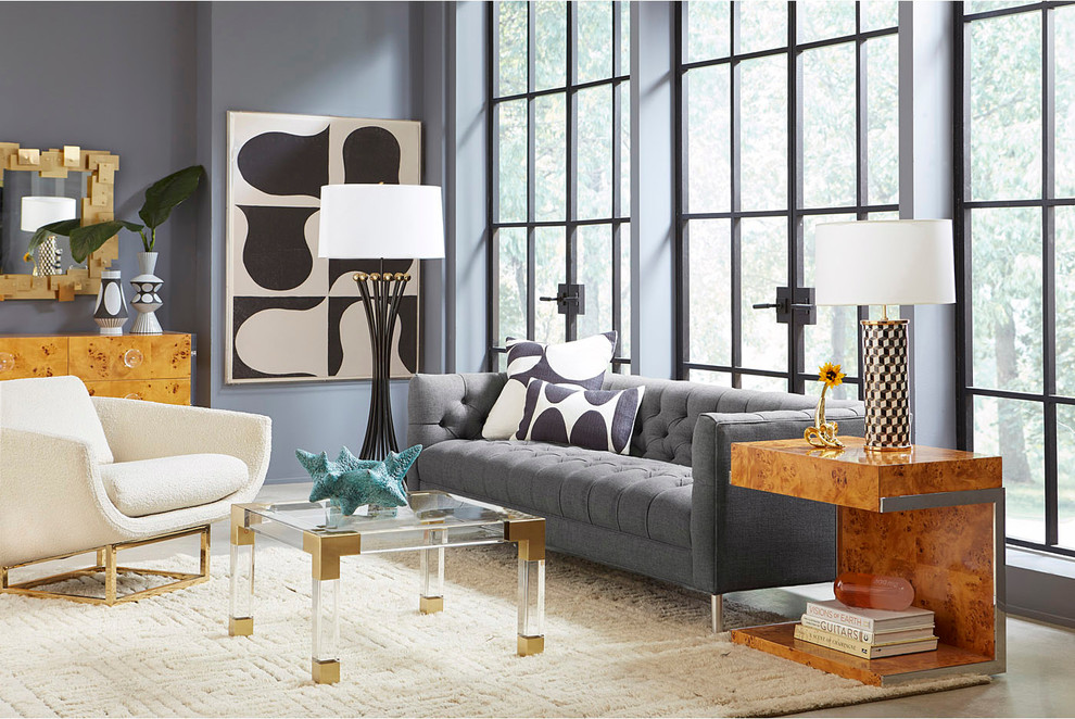 Bond Cantilevered Side Table   Contemporary   Side Tables And End Tables   by Jonathan Adler  Houzz