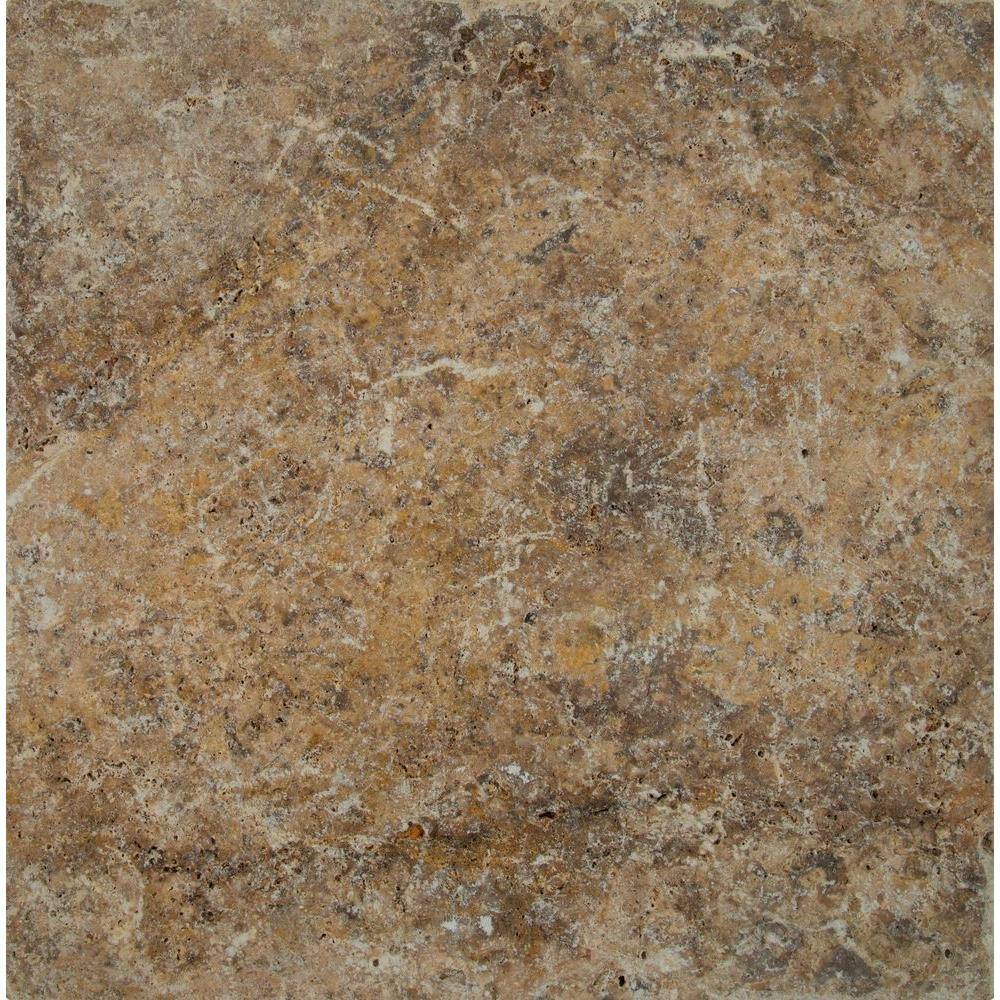 MSI Tuscany Scabas 16 in. x 16 in. x 1.18 in. Tumbled Travertine Paver Tile (1.78 sq. ft.) LPAVTSCA1616T