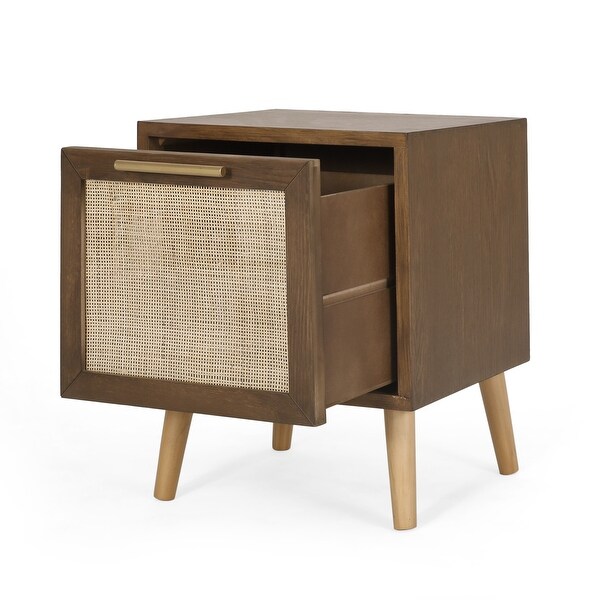 Hulett End Table with Storage by Christopher Knight Home