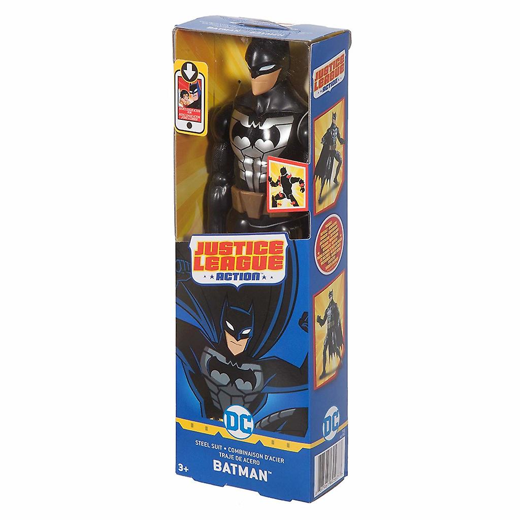 DC Comics Justice League Action Steel Suit Batman Figure 30cm