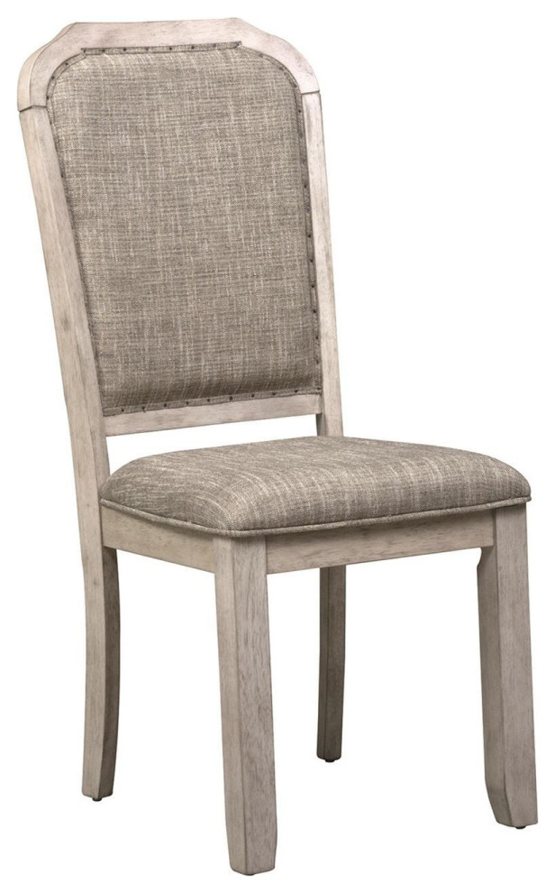 Liberty Furniture Willowrun Upholstered Side Chair   Set of 2   French Country   Dining Chairs   by Unlimited Furniture Group  Houzz