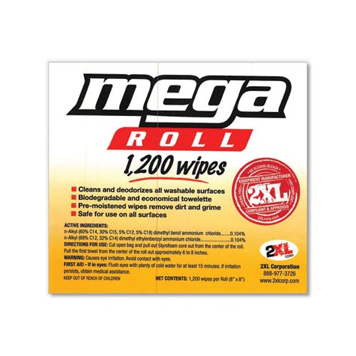 2xl Gym Wipes Mega Roll Refill  TXLL420