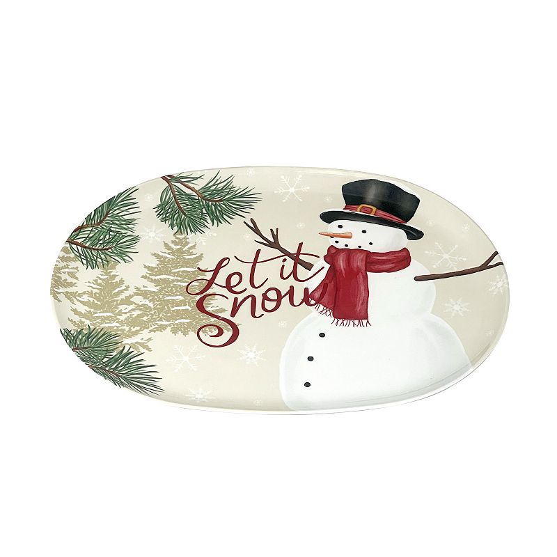 St. Nicholas Square? 2-Pack Melamine Trays