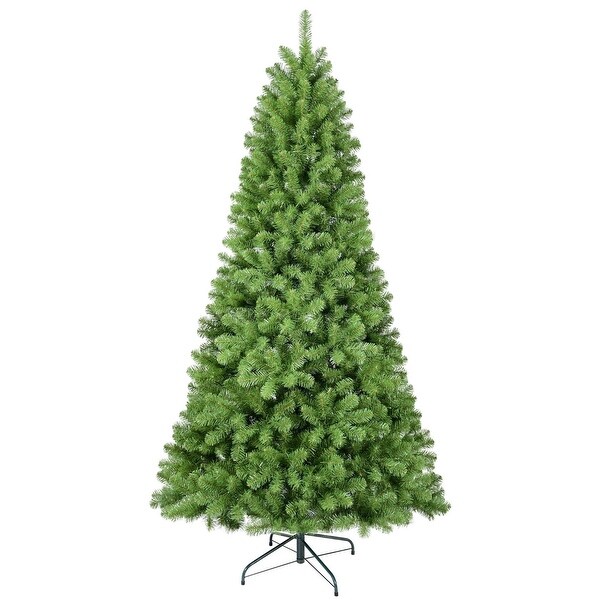 7FT PVC Green Memory Wire Christmas tree