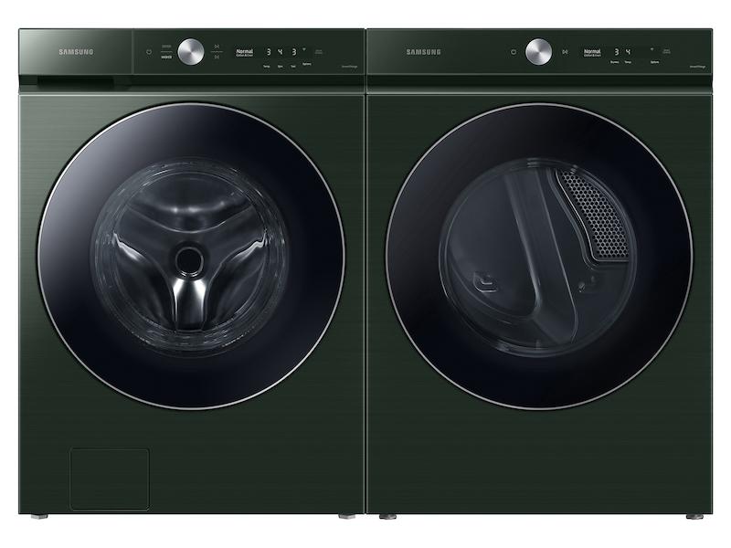 Samsung WF53BB8900AG Bespoke 5.3 Cu. Ft. Ultra Capacity Front Load Washer With Ai Optiwash™ And Auto Dispense In Forest Green