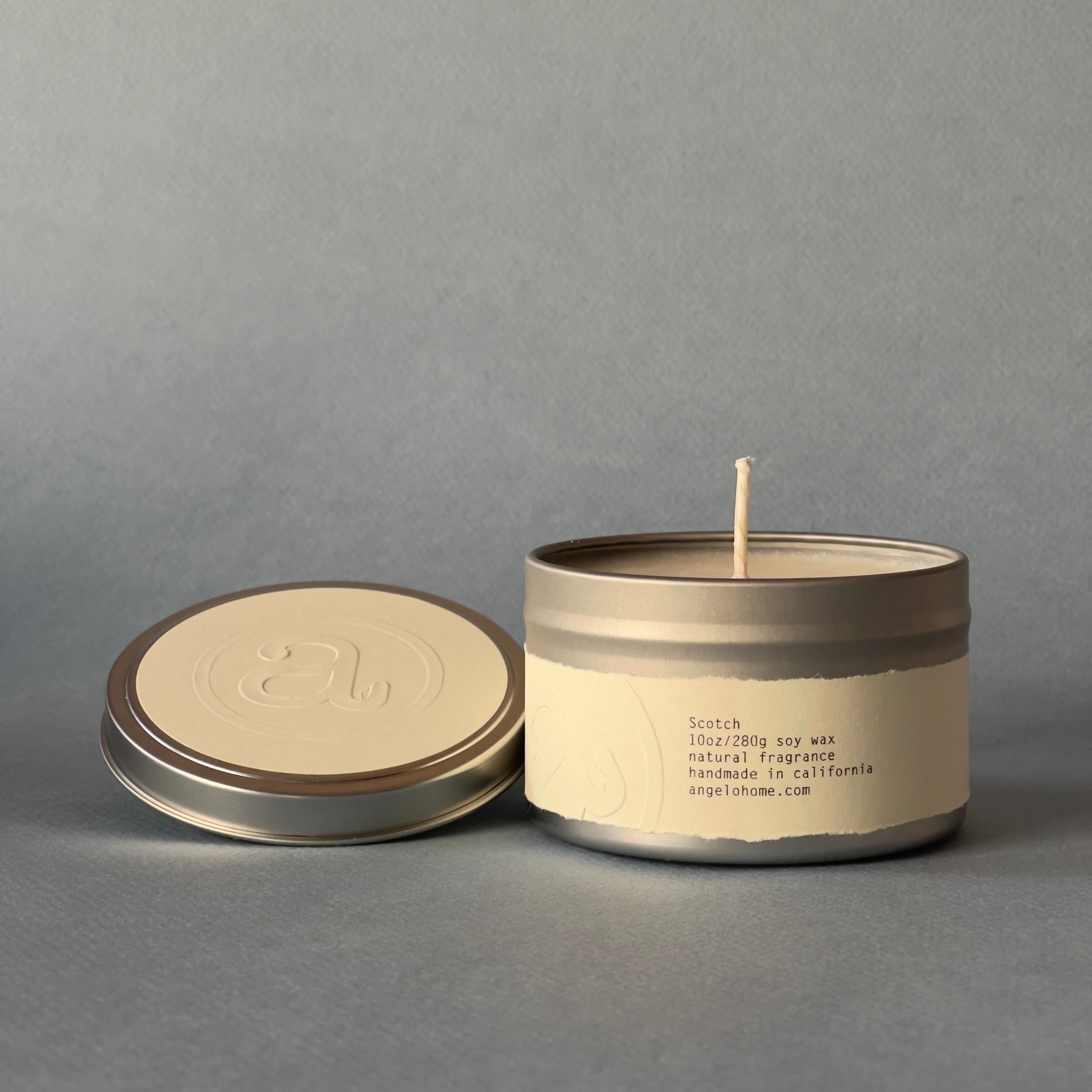 angelo:HOME Scotch Scented Candle