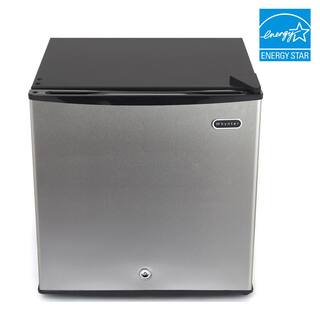 Whynter 1.1 cu. ft. Energy Star Upright Freezer with Lock - Stainless Steel CUF-112SS