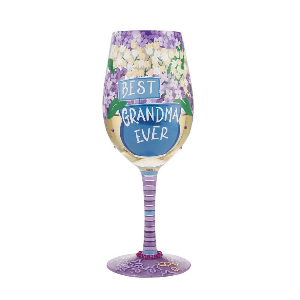 Lolita   Wine Glass Best Grandma Ever